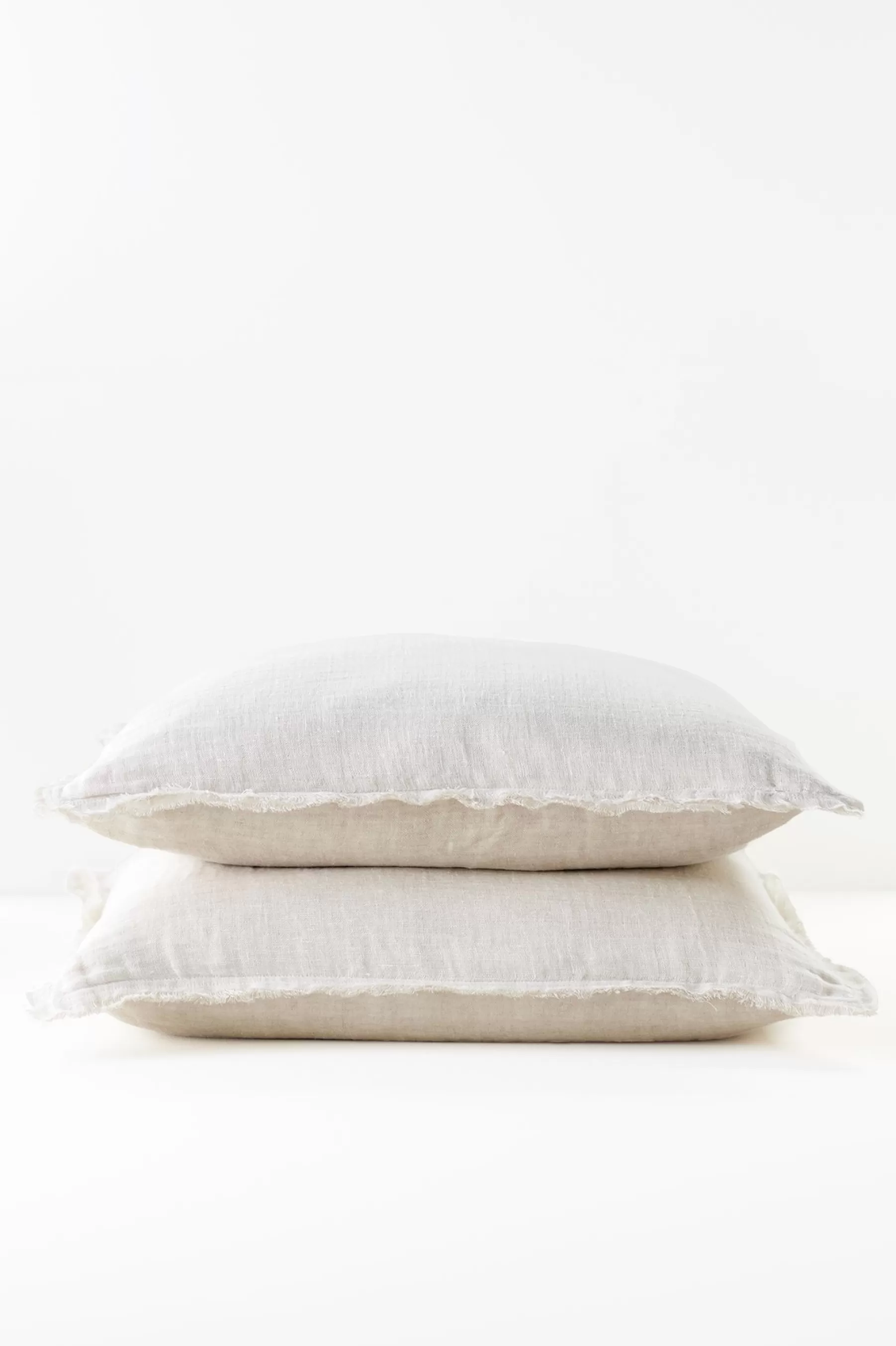 pillowcases & shams-Soft Surroundings Adrina Reversible Euro Sham White/Natural