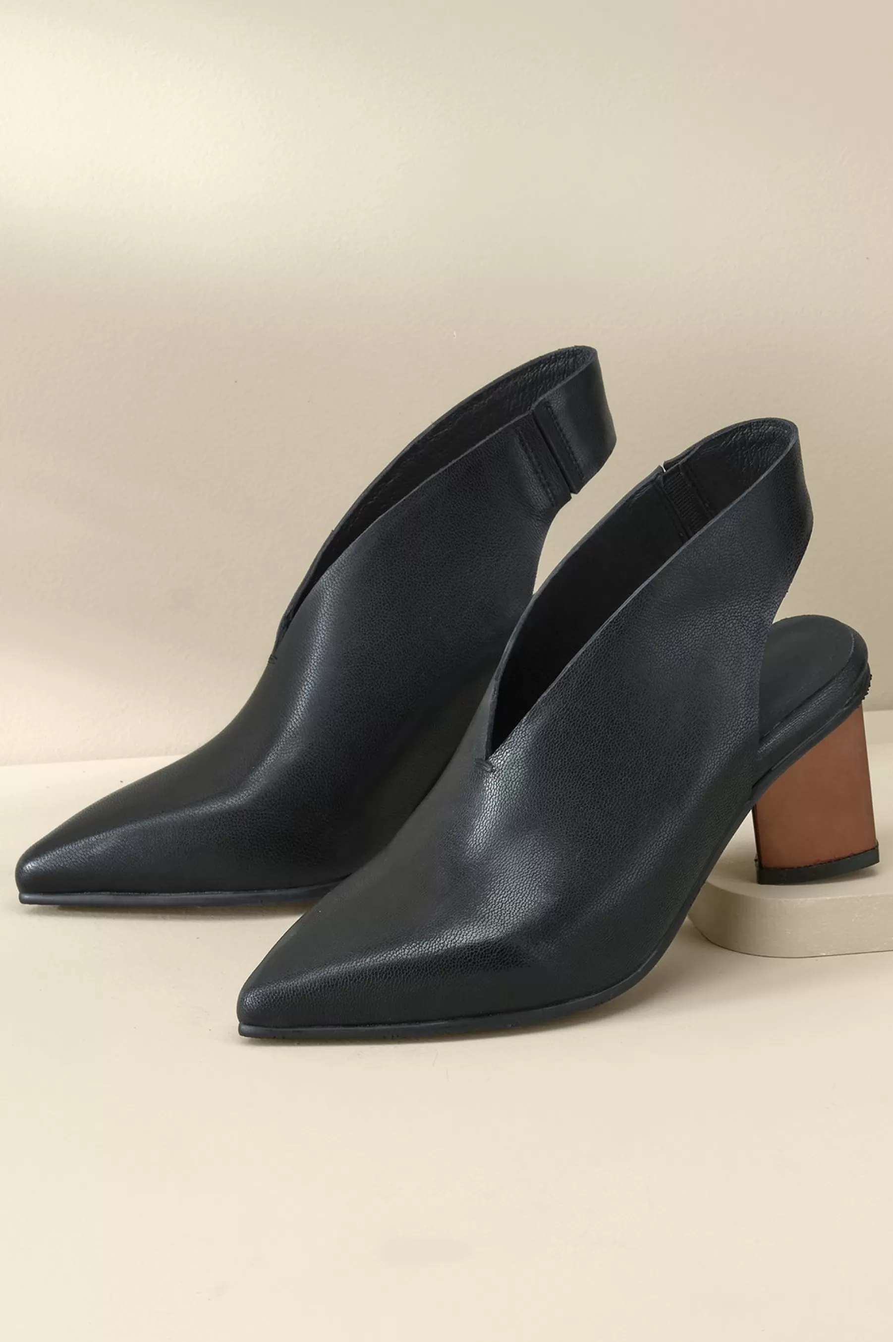 slides & mules-Soft Surroundings Antelope Hedda Slingback Mule Black