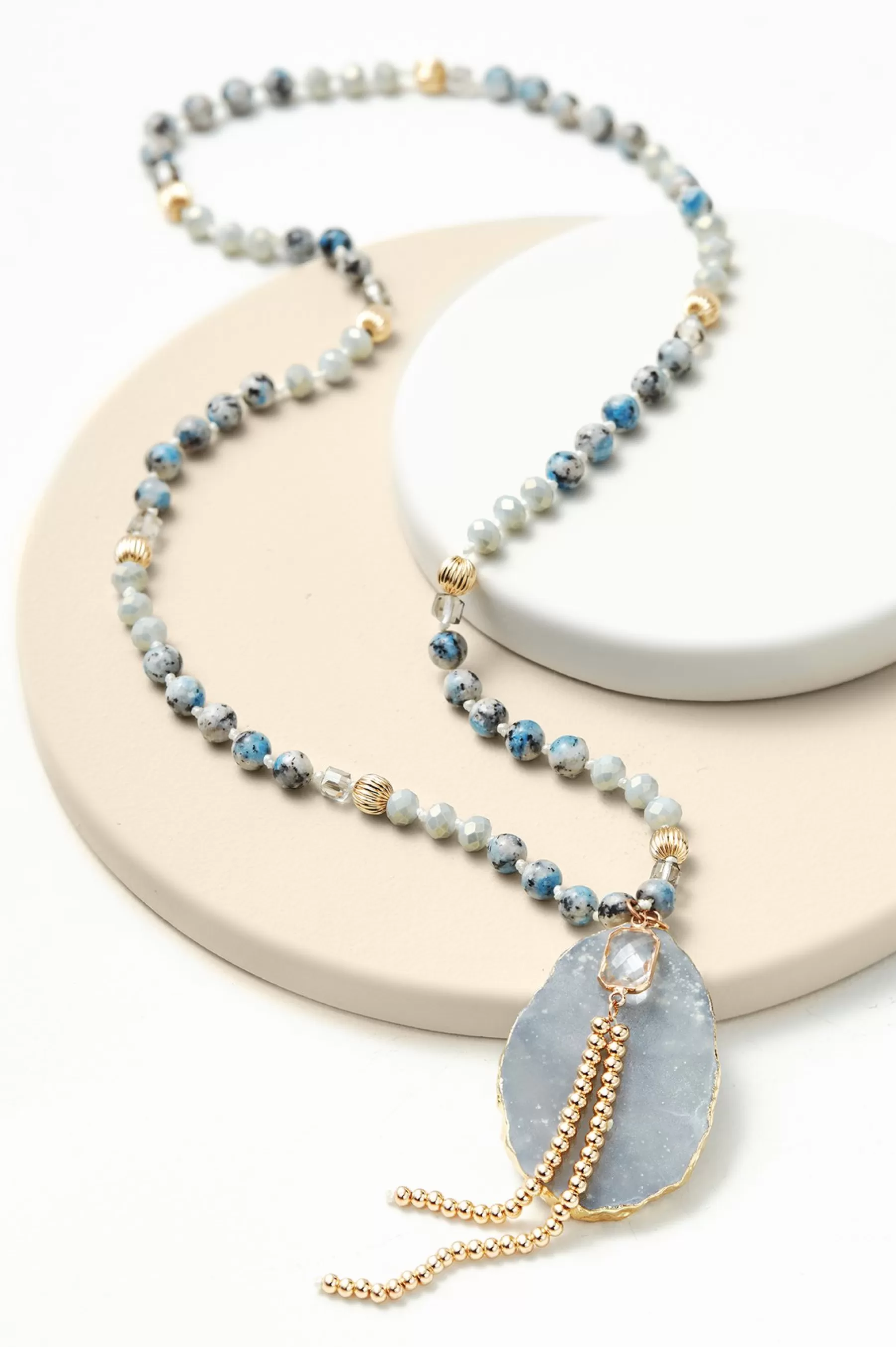 Necklaces | necklaces-Soft Surroundings Avari Pendant Necklace Grey