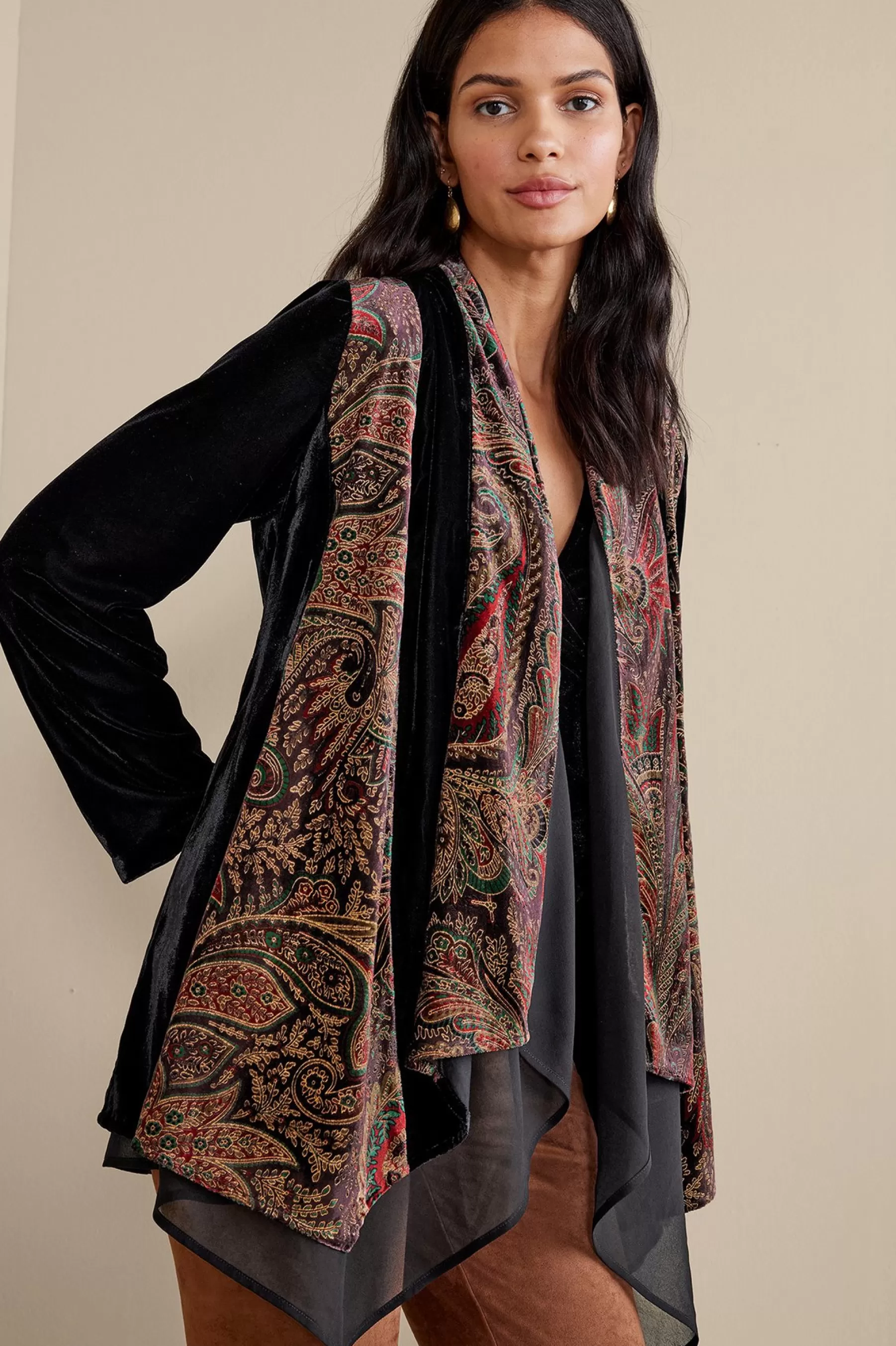 Global Artistry | Jackets & Coats-Soft Surroundings Castle Garden Jacket Paisley Multi