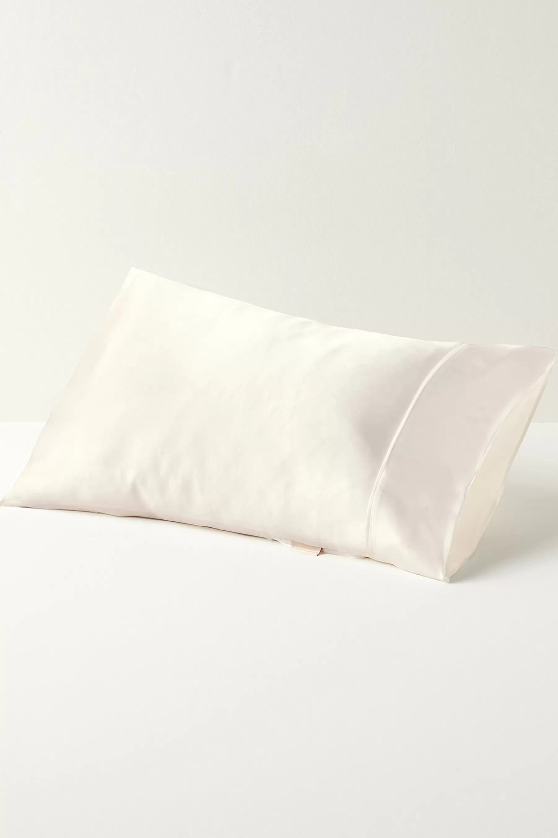 pillowcases & shams-Soft Surroundings Dreamy Silk Pillowcase Misty Blue