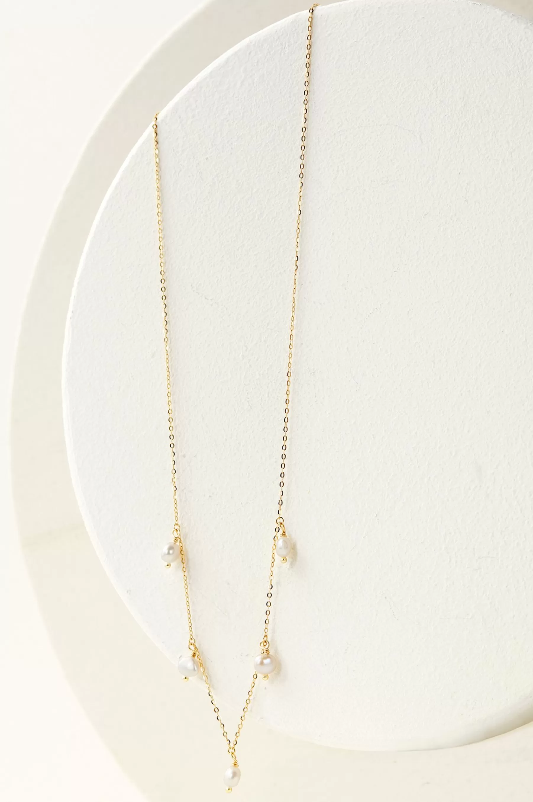 Necklaces | necklaces-Soft Surroundings Estella Petite Pearl Necklace Gold/Pearl