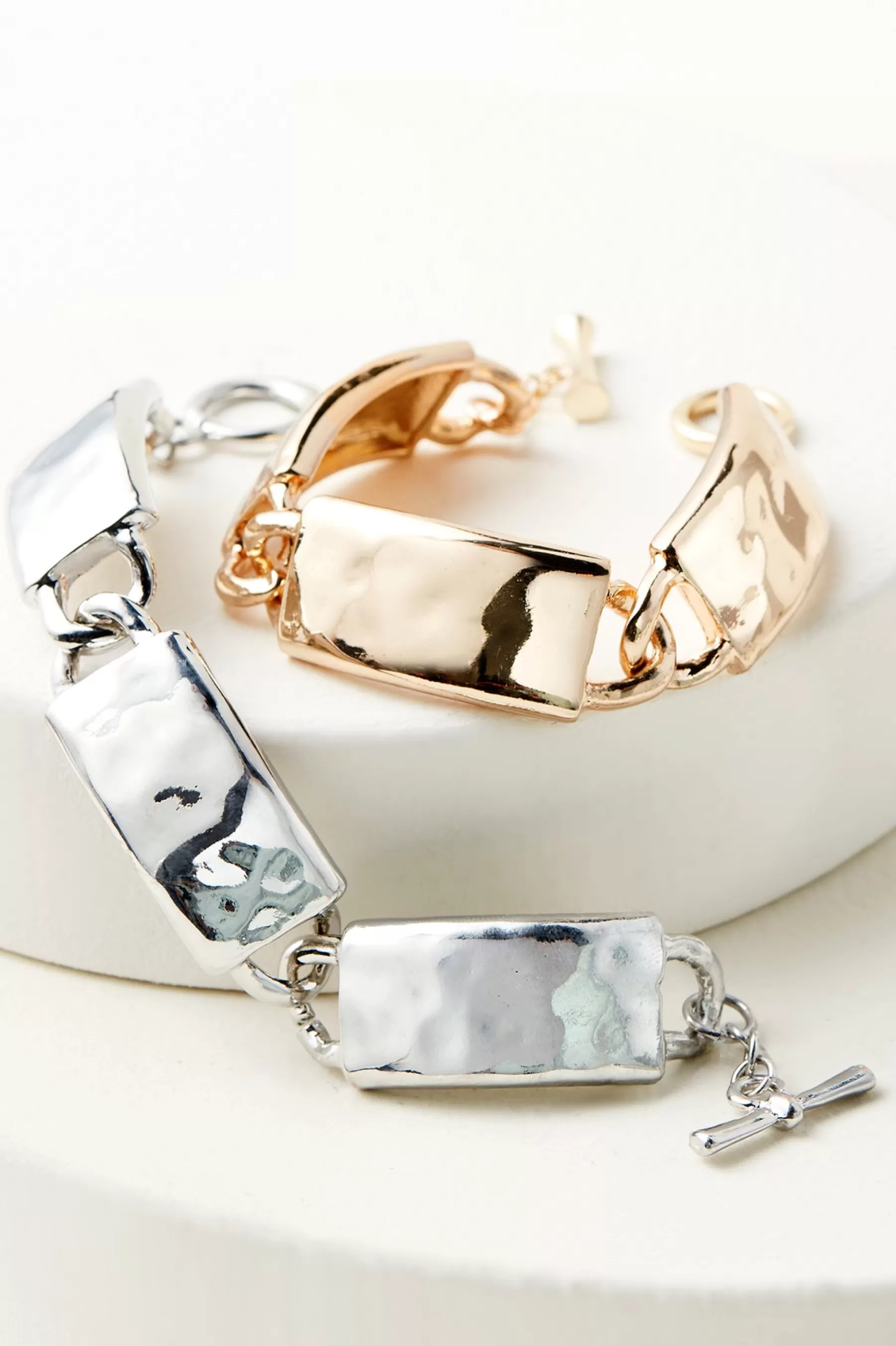 Bracelets | bracelets-Soft Surroundings Francesca Large Toggle Bracelet Silver