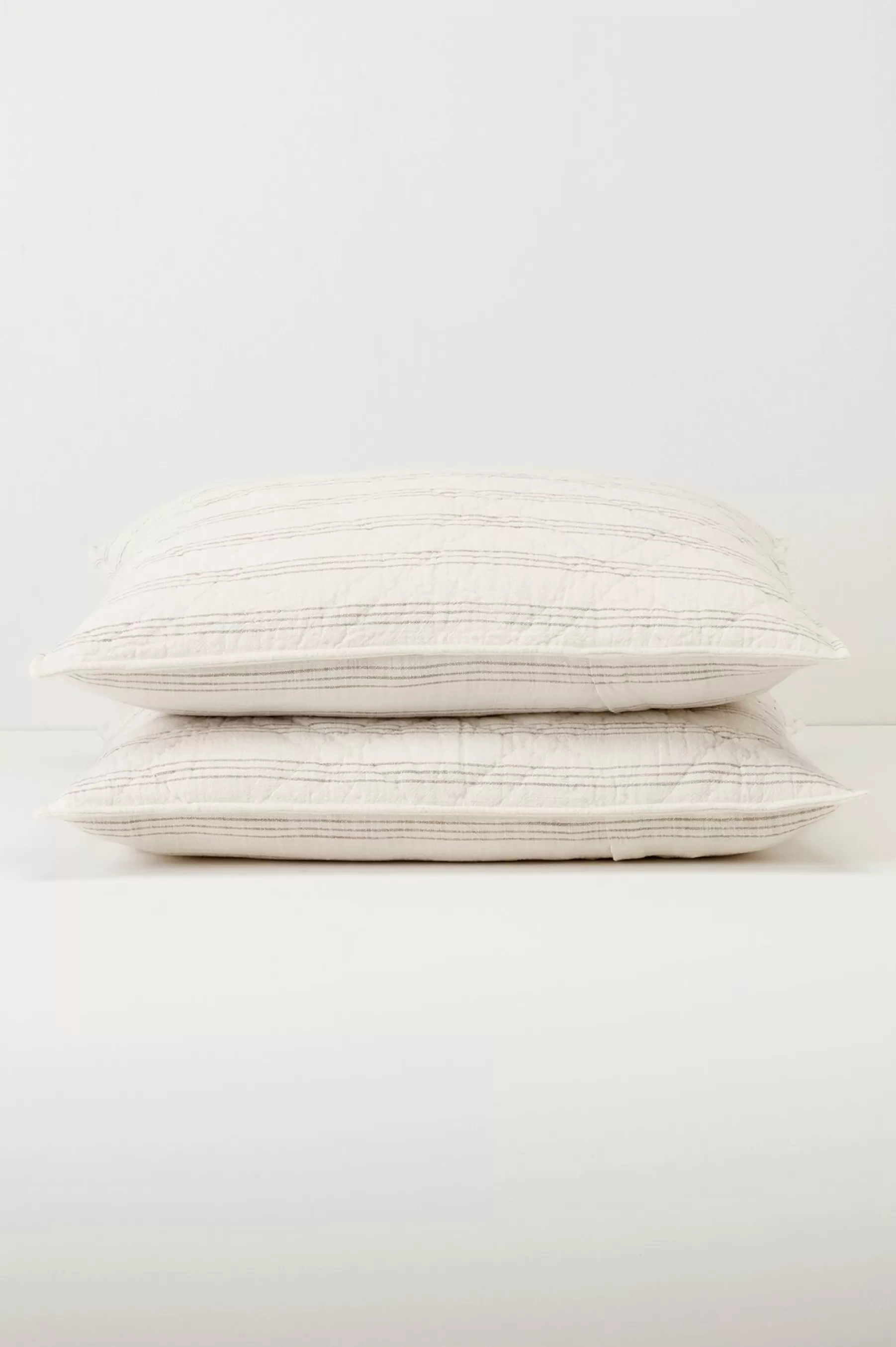 pillowcases & shams-Soft Surroundings Grayson Cotton Sham Ivory