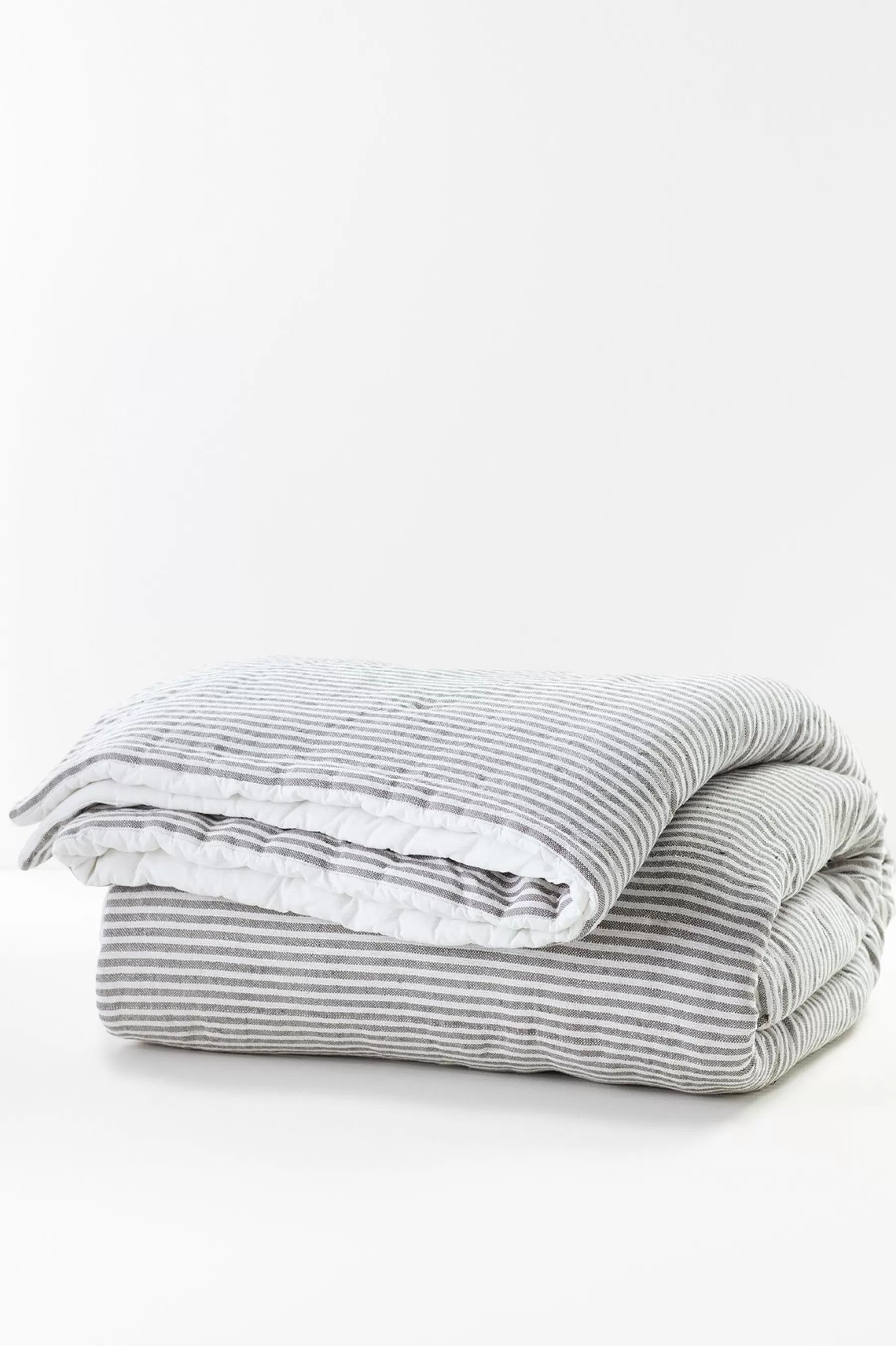 comforters | quilts, coverlets & duvet covers-Soft Surroundings Isabelline Stripe Comforter Grey