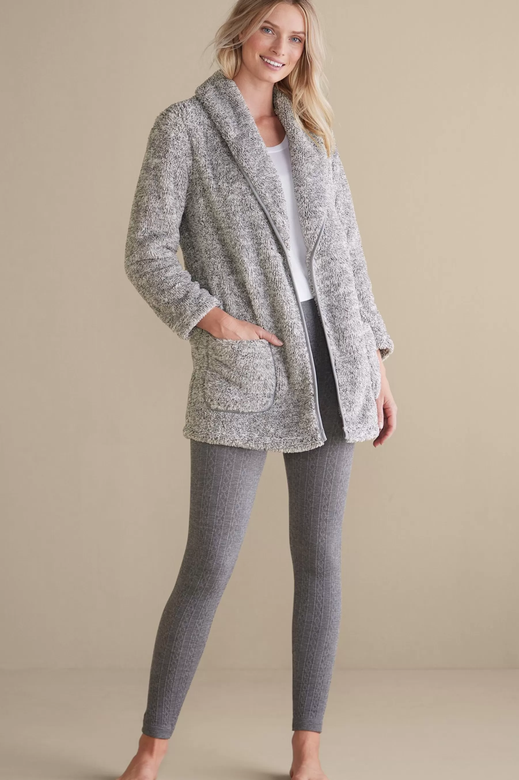 Sleepwear & Lounge | Sweaters & Cardigans-Soft Surroundings Most Wonderful Cardi Castlerock