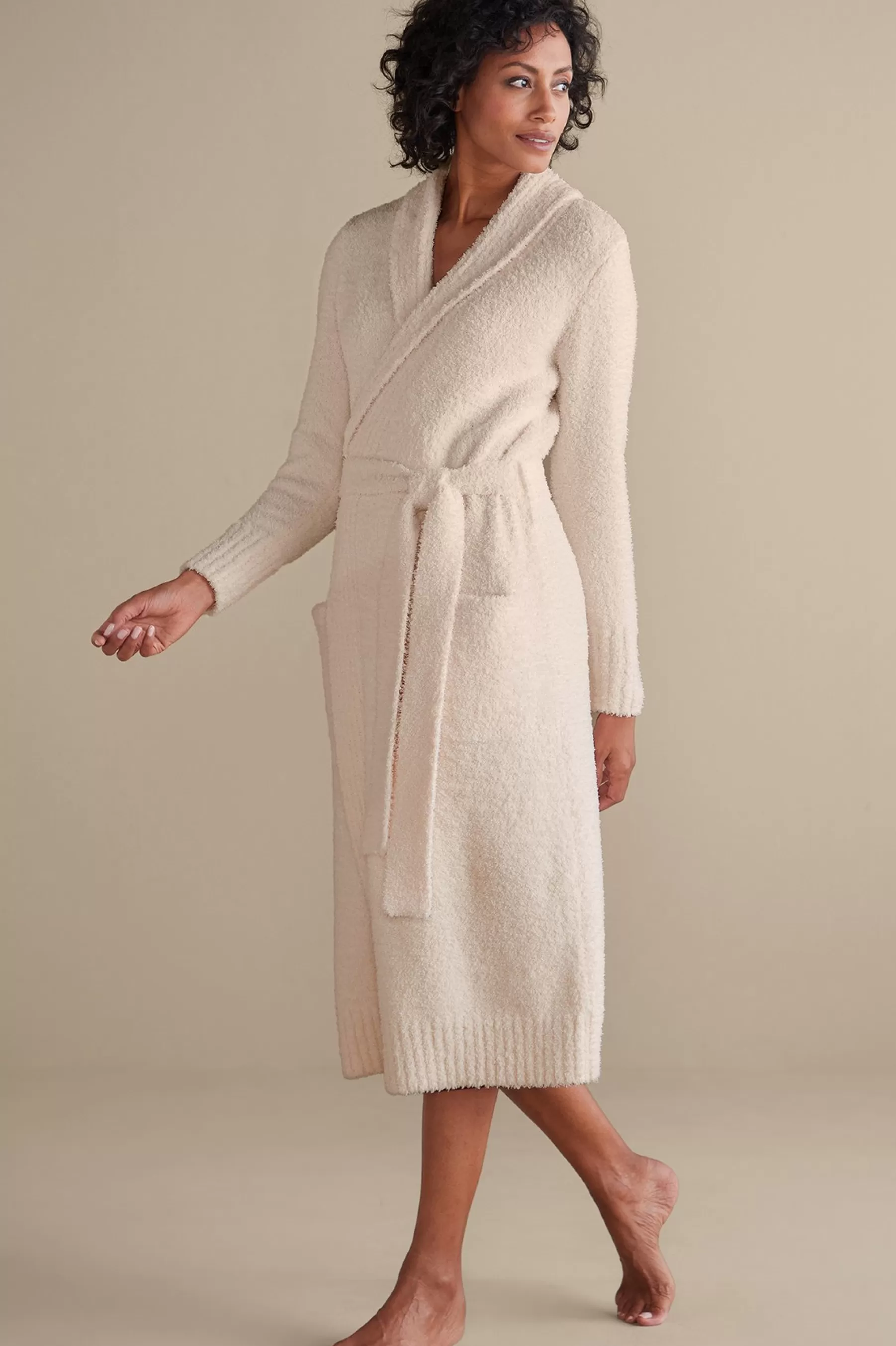 Sleepwear & Lounge-Soft Surroundings Orabella Robe Grey Marle