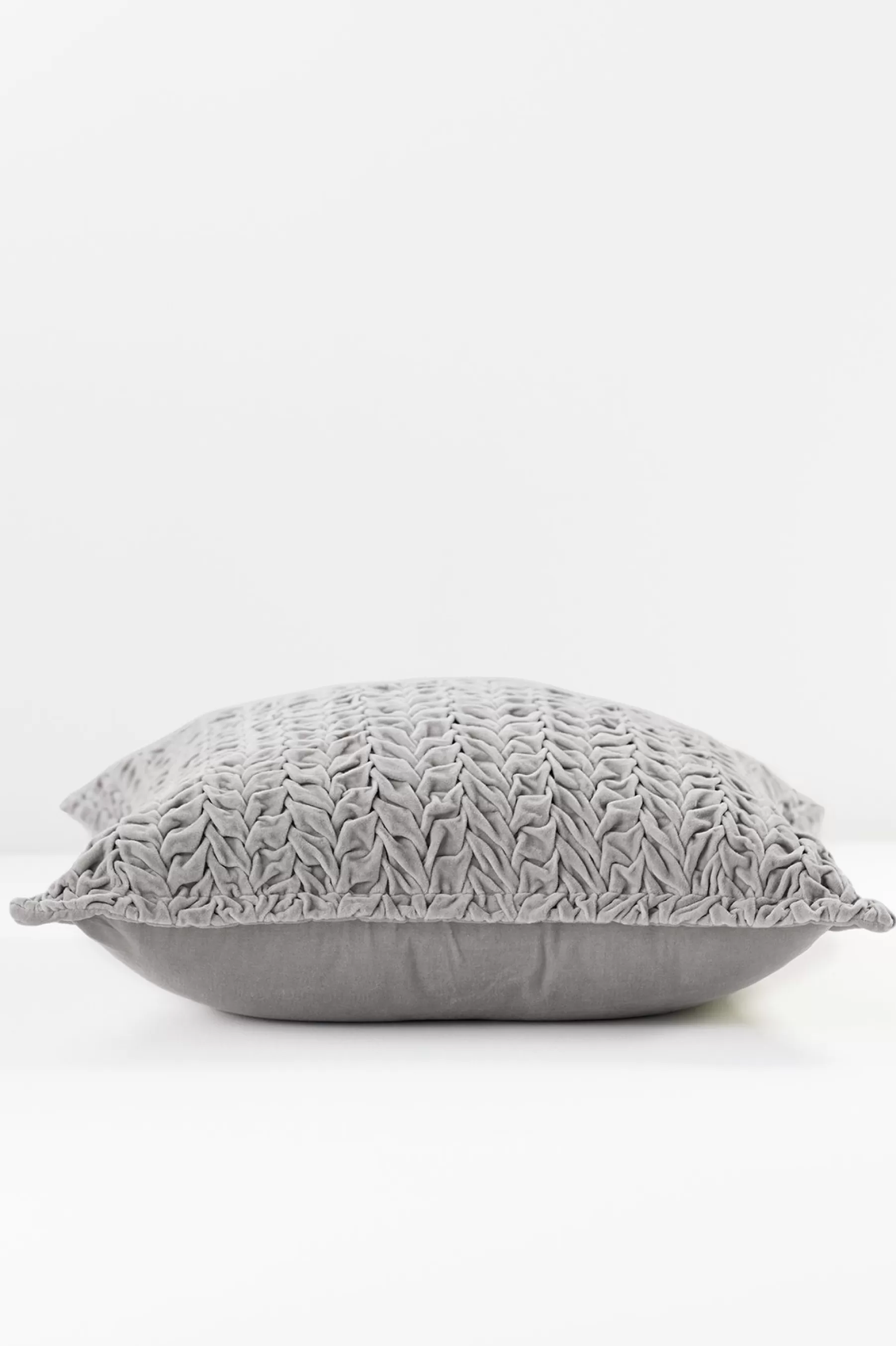 Decorative Pillows | pillows-Soft Surroundings Trenza Square Pillow Grey