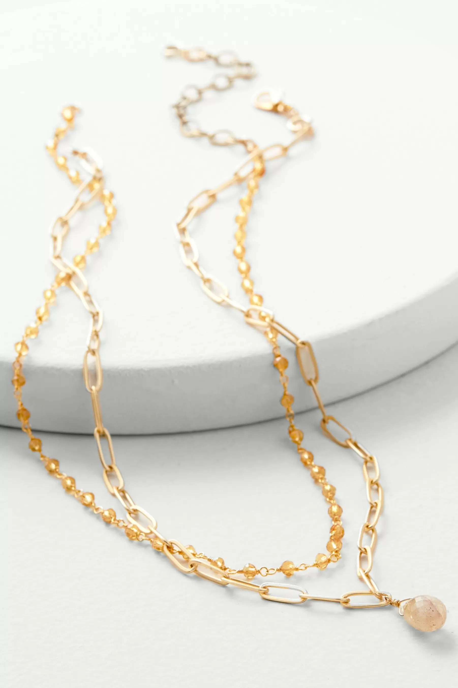 Necklaces | necklaces-Soft Surroundings Victoria Layered Necklace Gold