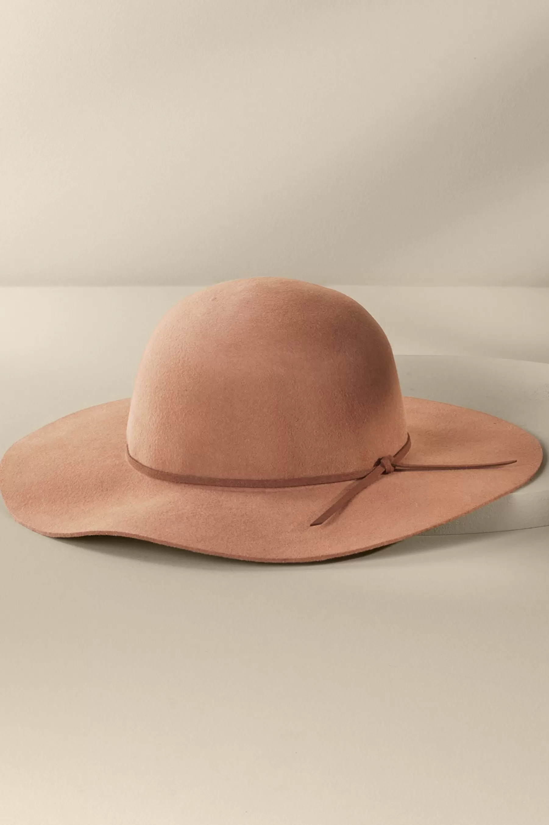 Hats-Soft Surroundings Westie Wool Floppy Hat Camel